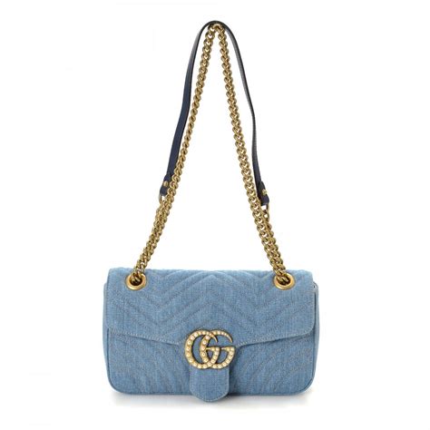 gucci marmont snakeskin shoulder bag|Gucci denim marmont bag.